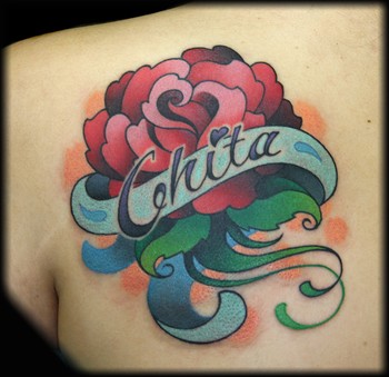 Tattoos - Jeff Ensminger - Chita rose